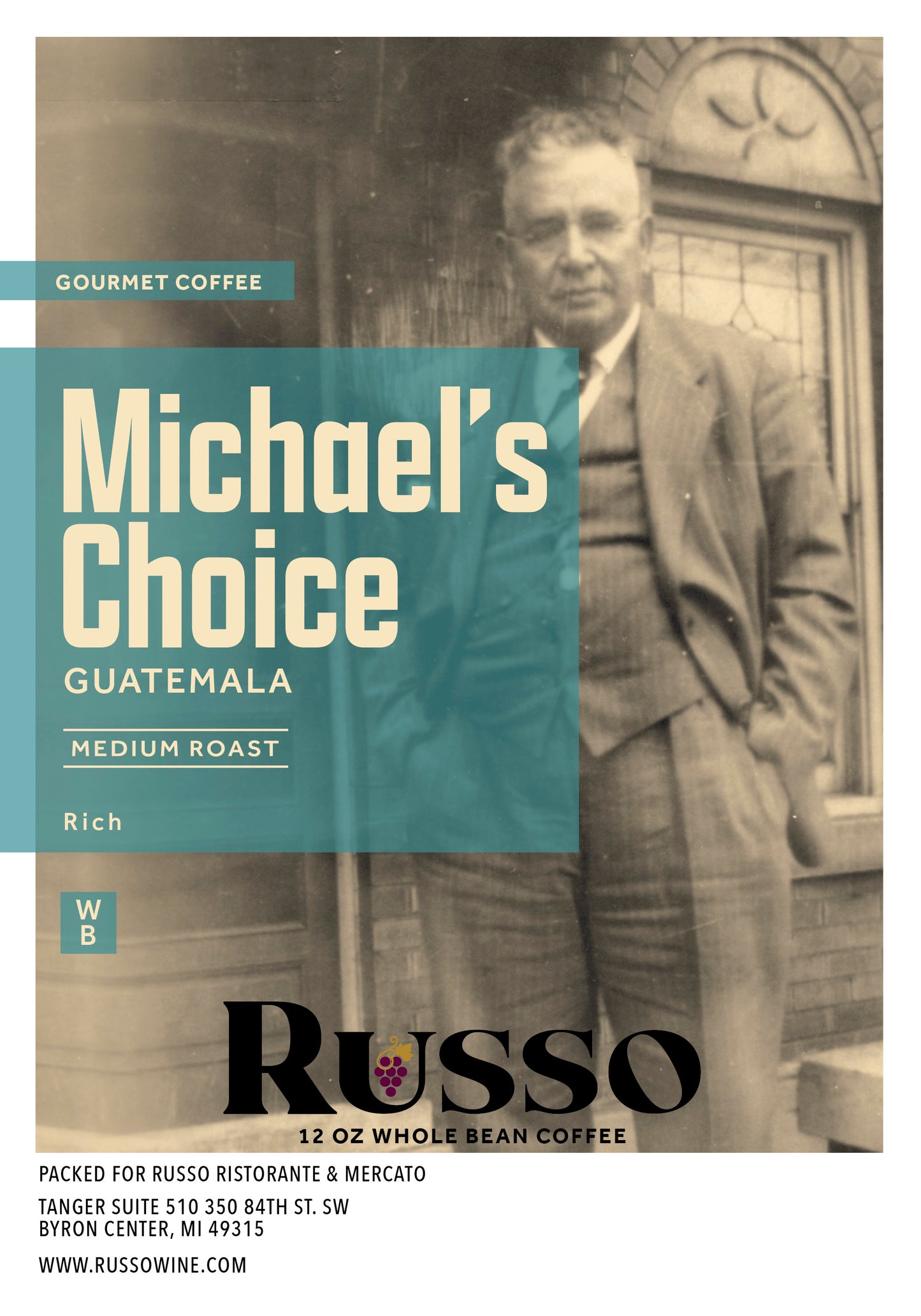Russo Michael's Choice Coffee 12oz