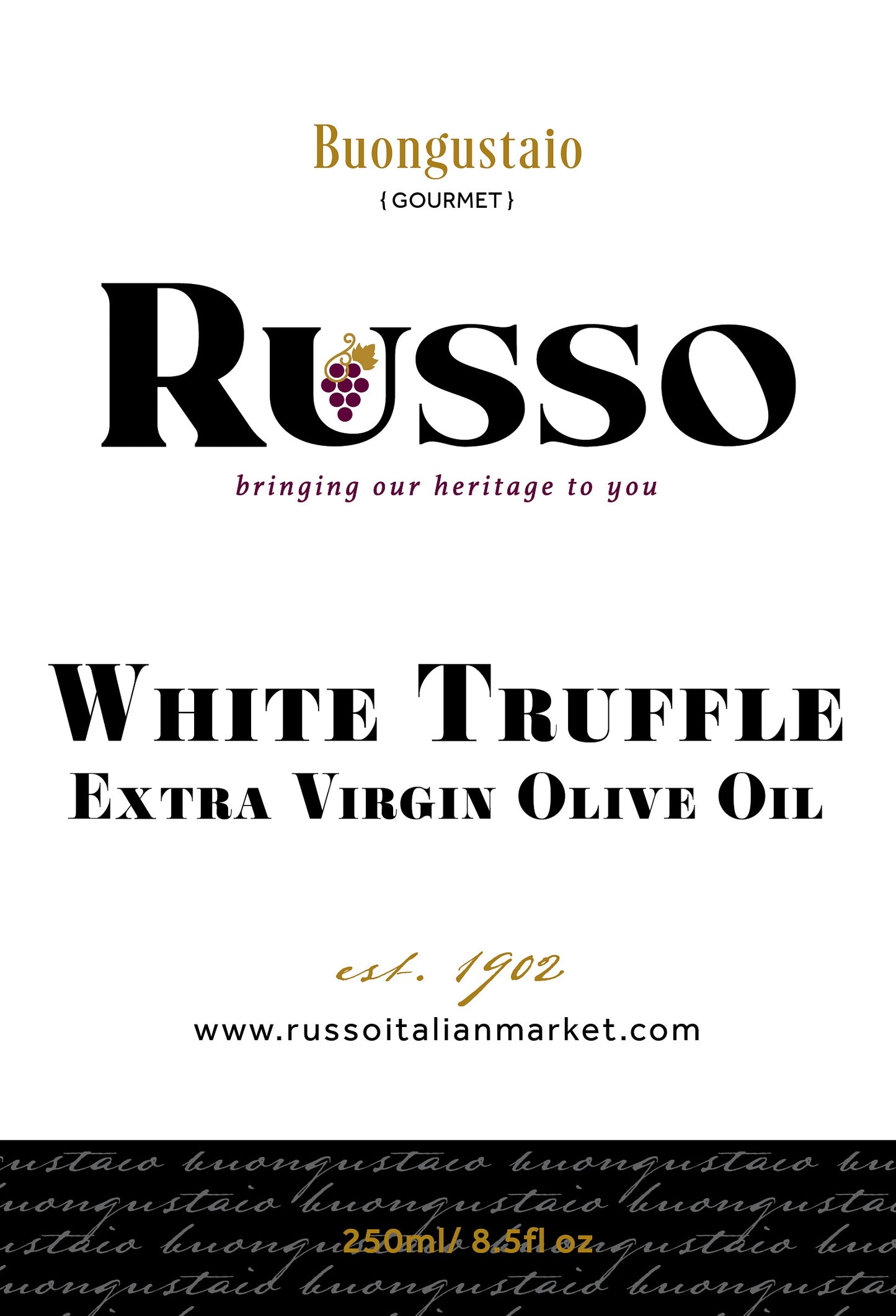 Russo White Truffle Extra Virgin Olive Oil