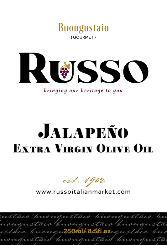 Russo Jalapeno Extra Virgin Olive Oil