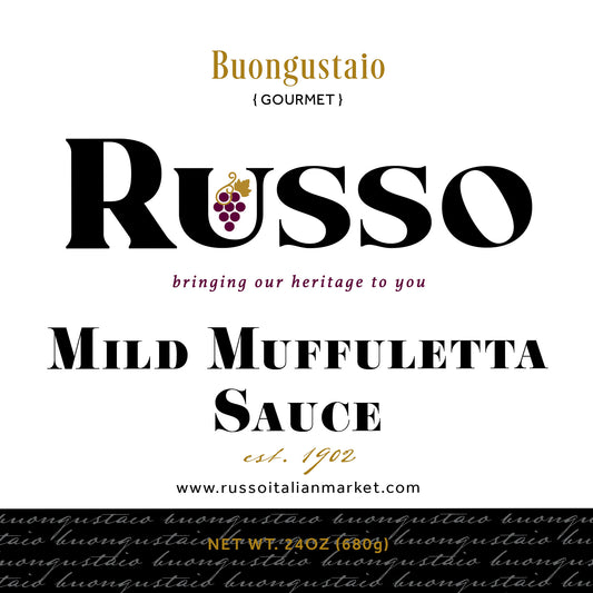 Russo Mild Muffuletta Tomato Sauce -24oz