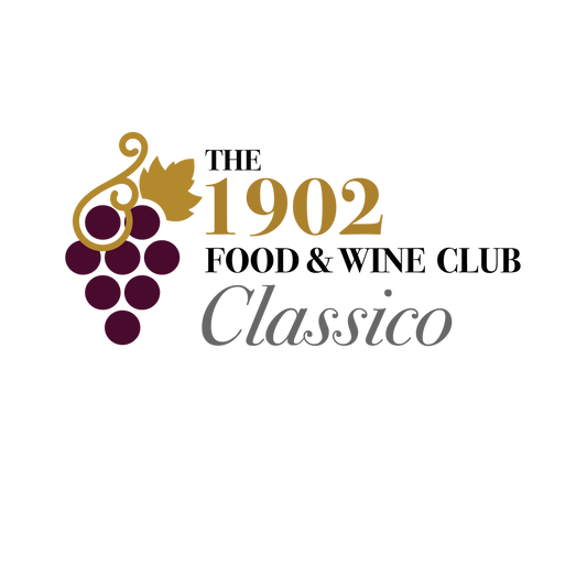 Logo of The 1902 Food & Wine Club Classico on a white background