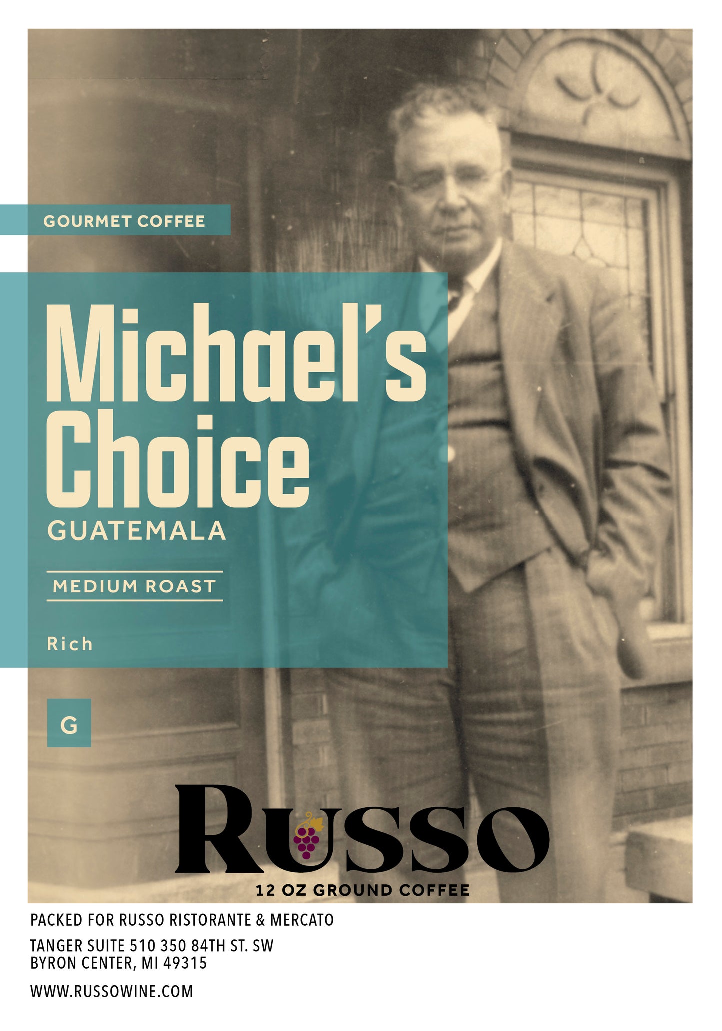 Russo Michael's Choice Coffee 12oz