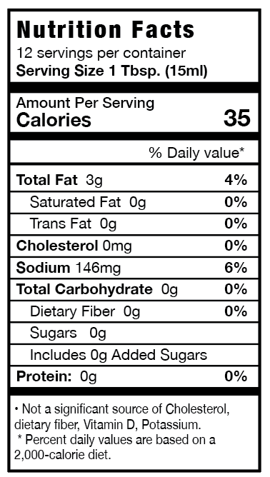 Nutrition facts
